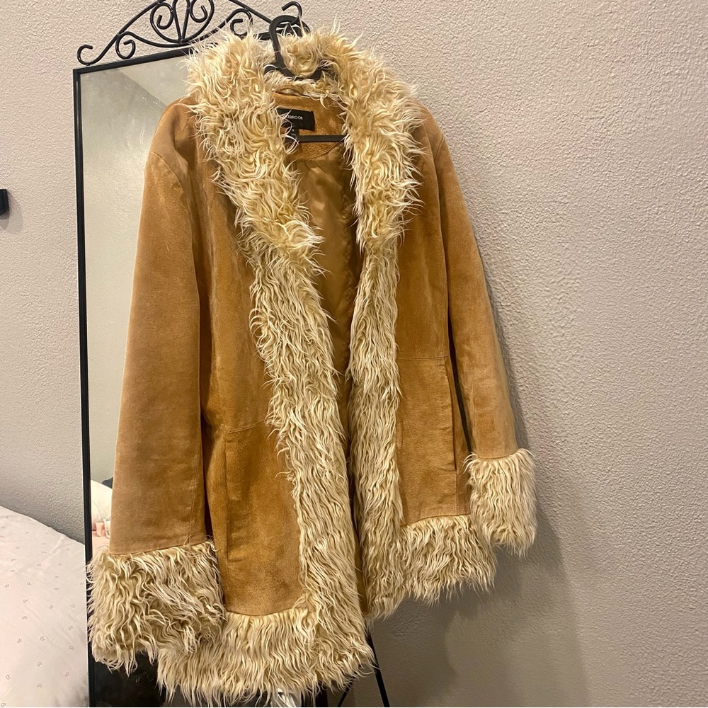 Vintage Suede Penny Lane Coat